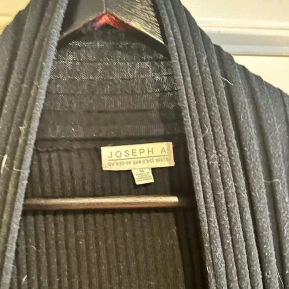 Joseph A Ribbed Knit Cardigan - Picture 2 of 2
